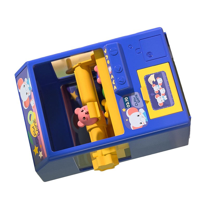 Mini Doll Claw Machine Emulational Music Light Doll Grabber Machine