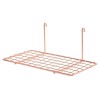 Realspace Rose Gold Wire Hanging Organizer System, Shelf Attachment