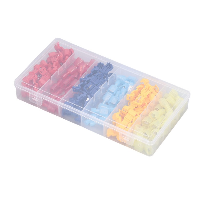 T Tap Wire Connectors Insulated Quick Splice Disconnect Male Spade