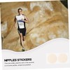 ORFOFE 50pairs for Sports Chest Patch Male Shields Breathable Pads