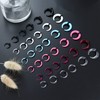 LOLIAS 36Pcs 4G-14G Acrylic Septum Pincher Tapers C Shape Buffalo