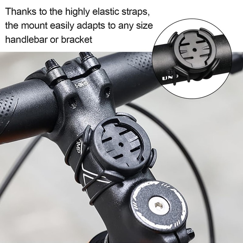 JTKREW GPS Bicycle Computer Holder, Bicycle Mount for Garmin GPS
