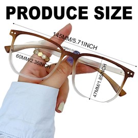 JOCXZI Blue Light Filter Glasses for Men and Women, Blue Light Blocks Computer Glasses, Reduce Eye Strain, Pack of 3 Frames in Different Colours, black