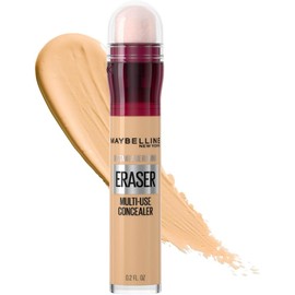 Maybelline Instant Age Rewind Corrector Facial 3 en 1, Borra Ojeras y Líneas Finas, Cubre Imperfecciones, Corrige, Contornea e Ilumina, Cobertura Media Hasta 12H Tono 122 Sand, 6 ml