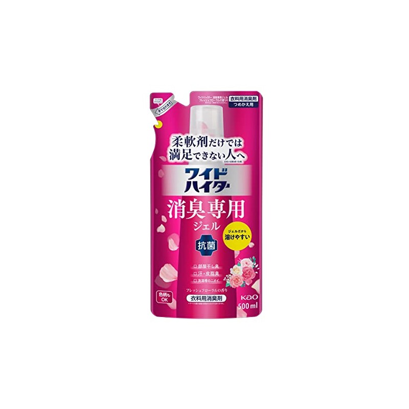 Kao Wide Haiter Deodorizing Gel Fresh Floral Refill, 16.9 fl