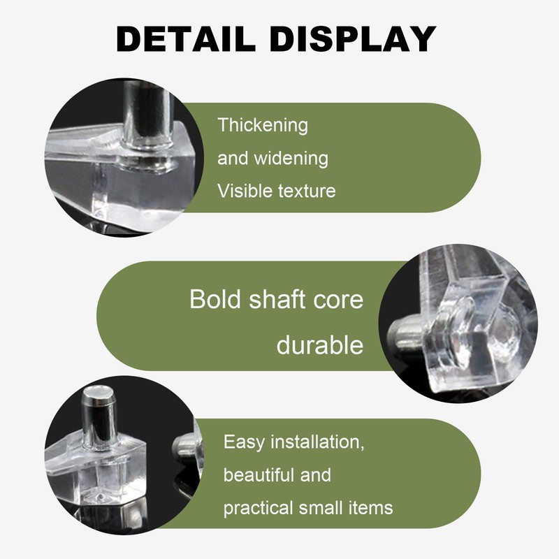 20 PCS 5 Millimeters Shelf Support Peg,Shelf Support Peg,Support Cabinet