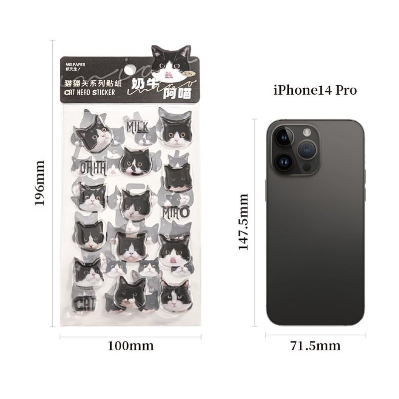 Collage Material Seal, Flake Seal, Sticker, Large Volume, Notebook, Stylish,