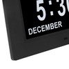 8inch Digital Day Calendar Clock Alarm Reminders 8 Languages Large