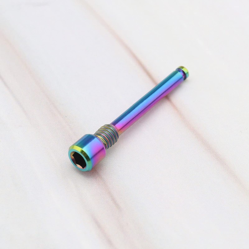 SING F LTD 2PCS M4 Titanium Bolts for Bicycle Disc
