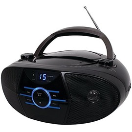 Jensen CD-560 Portable Stereo CD Player with AM/FM Stereo Radio and Bluetooth