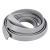 uxcell U Channel Edge Trim, 6.5ft Length Rubber Guard Seal