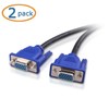 Cable Matters 2-Pack 1ft Full HD 1080P VGA Splitter Cable