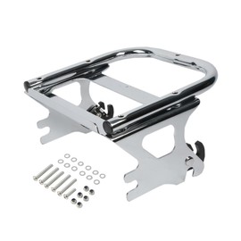 TCMT Detachable 2-up Trunk Mounting Luggage Rack Fits For Harley Davidson 1997-2008 Touring Road King FLHT FLHX FLTR Road Glide Electra Glide Standard FLHT Pack