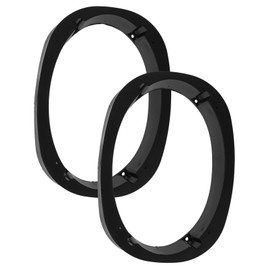 ULTECHNOVO 1pair Car Speaker Mounting Spacer Speaker Adapter Thickened Padding for Improved Sound Quality Easy Installation for