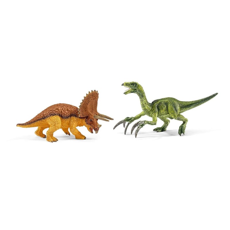 Schleich 42217 - Triceratops und Therizinosaurus, klein