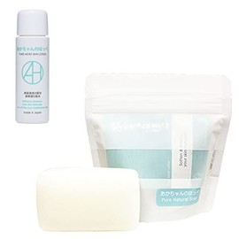 Aka-chan no Hoppe Soap & High Moisturizing Lotion, 0.7 fl oz (20 ml)