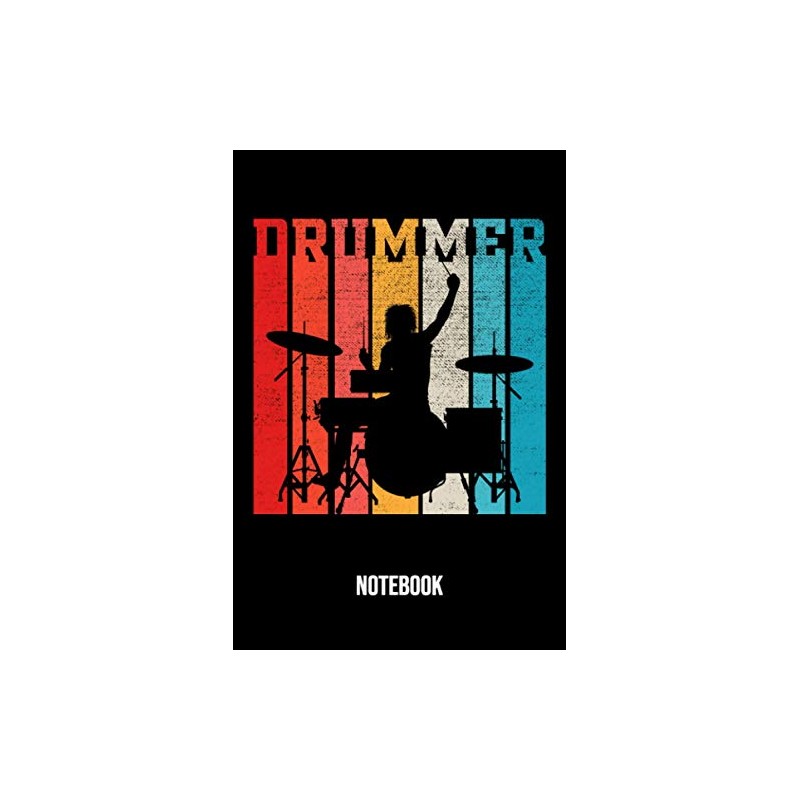 Drummer Notebook: Diary, & Journal for drumming lovers - Funny