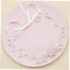 IWOWHERO Elegant Pearl Rhinestone Headband for Women Bridal Headdress for