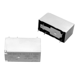 Printrelais 24V Song Chuan 507N-1CC-F-CE 24VDC 24VDC 17A 250V Change Contact