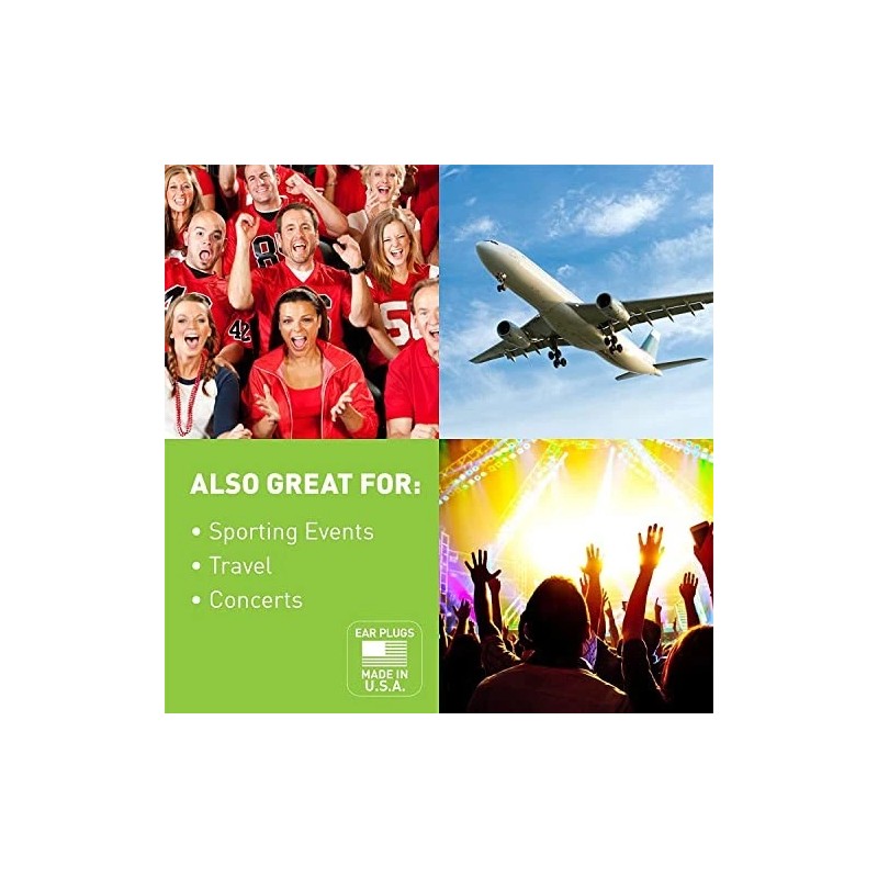 Flents Ear Plugs, 50 Pair, Ear Plugs for Sleeping, Snoring,