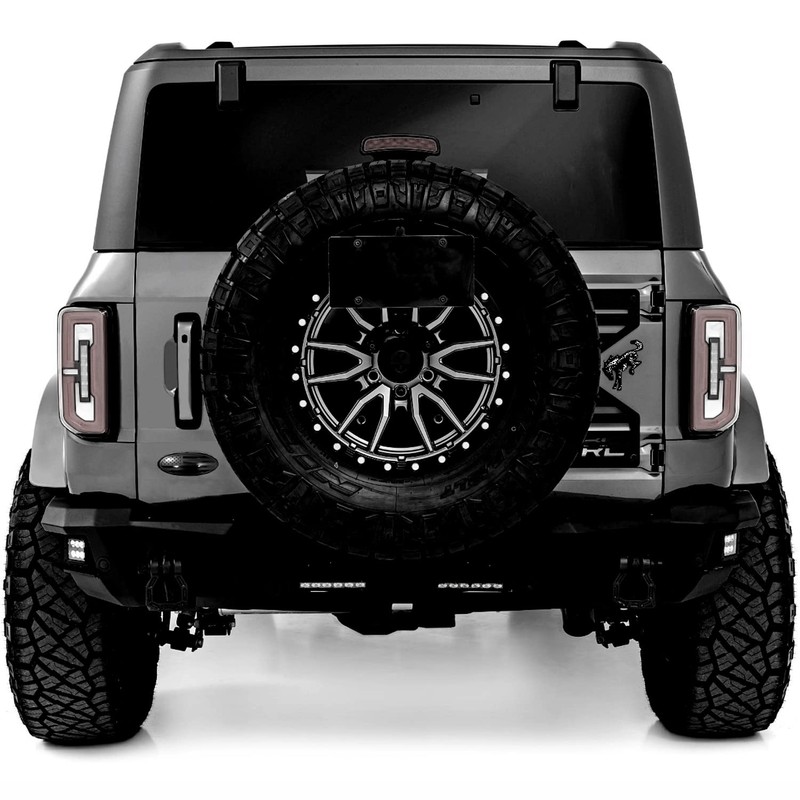 5 inch Overlay Tailgate Metal Emblem Compatible with Bronc Sport