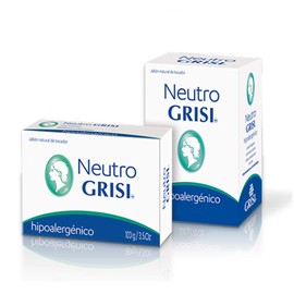 Grisi Neutral Hipoallergenic Soap Bar 3.5 Oz (Pack of 12)