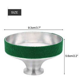 Tenor Saxophone Mute Aluminum Alloy Dampener Sax Mute Practice Saxophone Noise Remove Parts Play Instrument Accessories