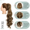 TESS Wavy Ponytail Extension, Drawstring Clip in Ponytail Hair Extensions,