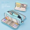 Canvas Pencil Case Large Capacity Pencil Cases Pencil Pouch with