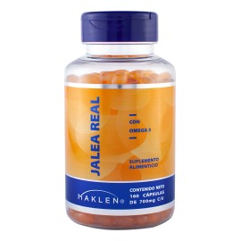 Jalea Real + Omega 3 | 160 Softgels | Maklen