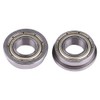 10PCS Miniature Flanged Ball Bearings,Double Shielded Bearing,8MM ID,16MM OD,5MM Thickness,18MM