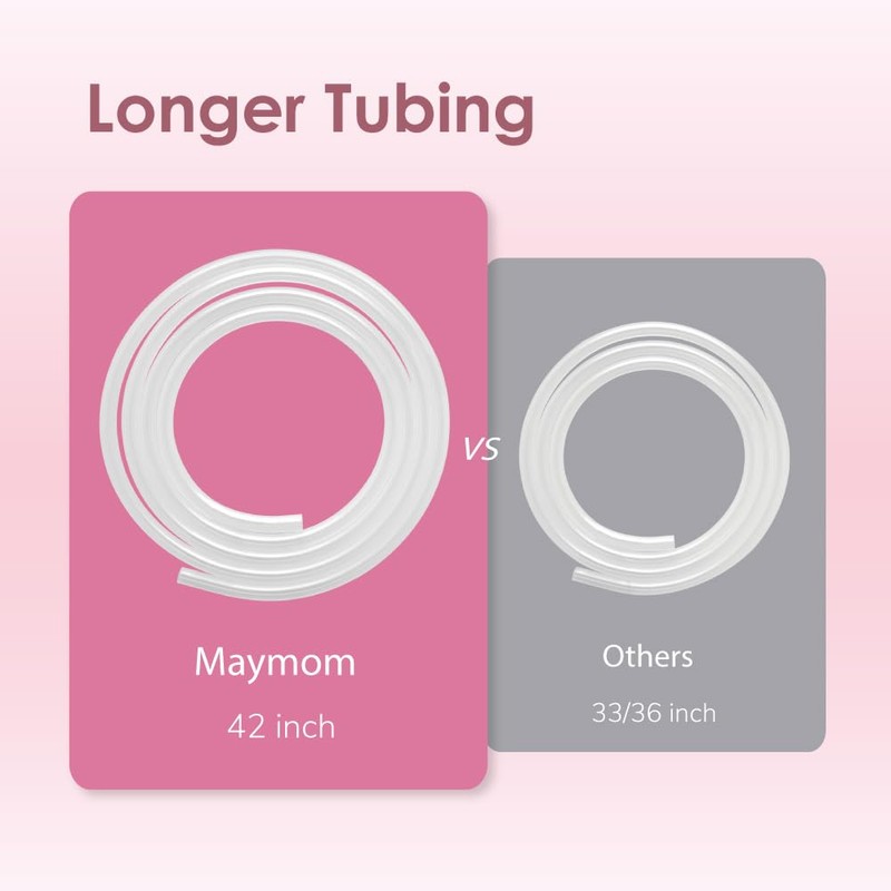 Maymom Replacement Backflow Protector Tubing Compatible with Spectra S1 S2