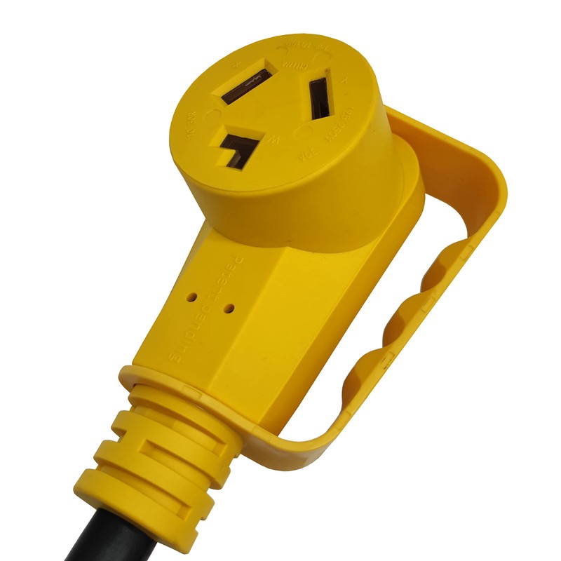 Parkworld EV Extension Cord, Dryer 3-Prong NEMA 10-30 Flat Extension