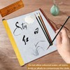 Magic Canvas Paint with Water,4 Chinese Painting Brushes Set Flower