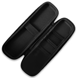 Tabanzhe Durable Hard Shell Pen Case,EVA Carrying Case,Multifunctional Case for Fountain Pens,Watercolor Pen and Stylus,Makeup Brush (Black)