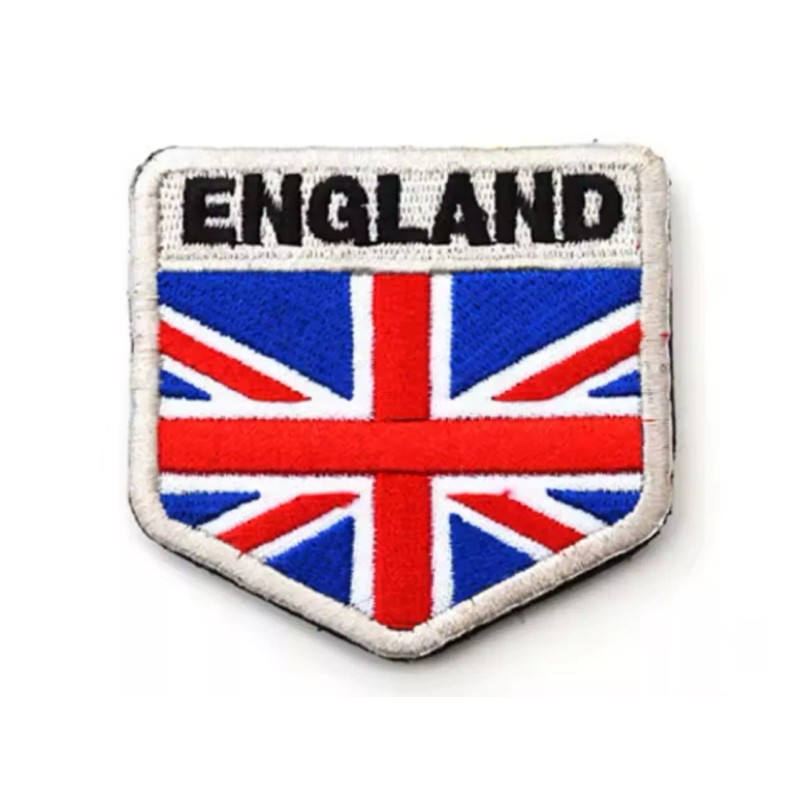 VELCRO® UK FLAG PATCH UNION JACK Great Britain ENGLAND Badge