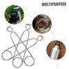 BESPORTBLE Multi-Functional Hook Fish Lip Opener Stainless Steel Outdoor Cooker