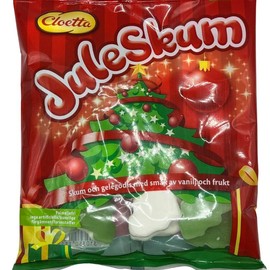 Cloetta Juleskum Swedish Candy - Original, Pearadise, Christmas Tree - Sweet Festive Treats Candies Snack swedish  candy mix - Flavor: Christmas Tree
