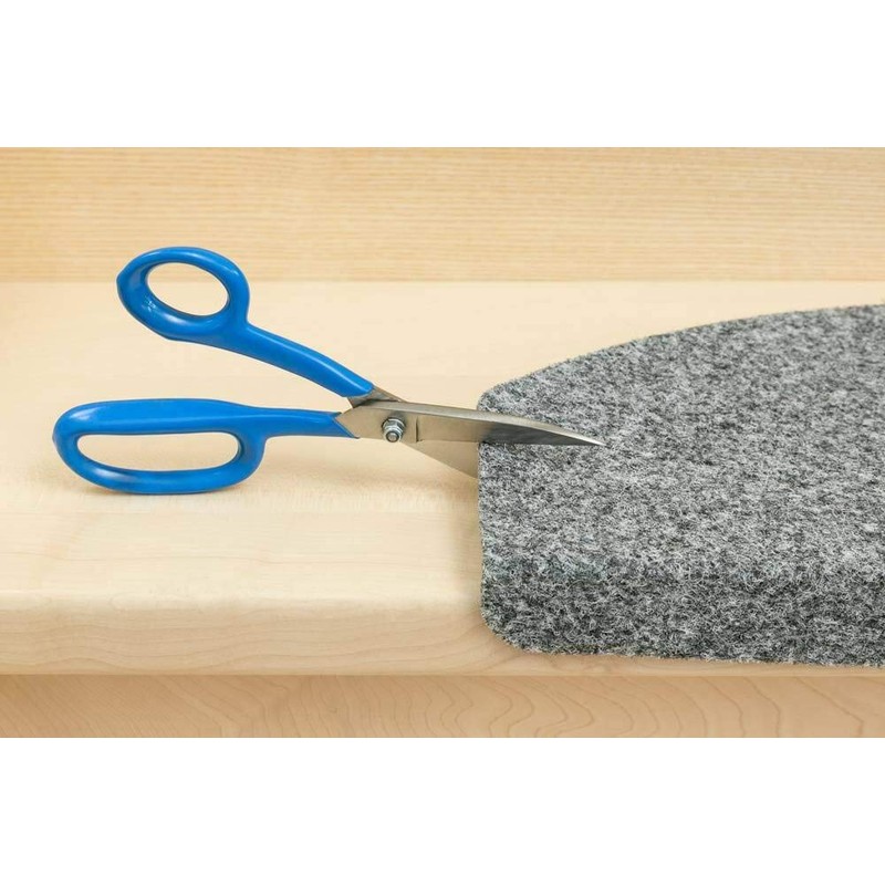 Kettelservice-Metzker Ramon Half Round Stair Mats Blue 1 Piece