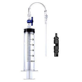 Flying Tiger Tubeless Sealant Injector Syringe with Presta Valve Core Removal Tool - Tire Sealant Syringe for Stans No Tubes Tire Sealant and Other Sealants