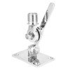 Marine VHF Stainless Steel Talkie Antenna Adjustable Base Bracket Holder