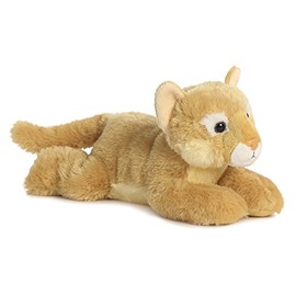 Aurora® Adorable Flopsie™ Cougar Stuffed Animal - Used to Create Imaginative Play Adventures - Perfect for Birthdays, Kids and Adults, All Ages - Brown 12 Inches