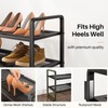SNTD Shoe Rack - Expandable Shoe Organizer for Closet, Adjustable