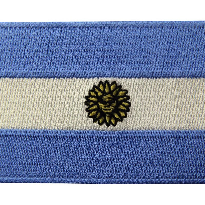 Argentina National Flag Embroidered Argentinian State Emblem Iron On Sew