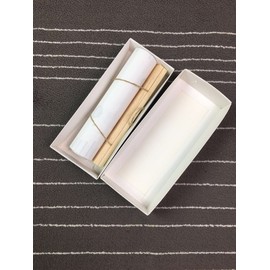 Miaro Kids Growth Chart Wood Frame Fabric Canvas Height Measurement Ruler From Baby to Adult for Child's Room Decoration 7.9 x 79in