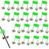 30 pcs Plastic Fish Rod Bell,Fishing Bells Clips,Fish Bite Alarms