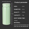 Mini Thermos Cute Water Bottle - 7 oz Tiny Insulated