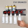 YTDTKJ 2 Set Spray Bottle Storage Rack with Car Cleaning