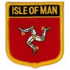 Klicnow Isle of Man Embroidered Patch 6CM X 7CM (2