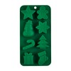 Mud Pie Christmas Silicone Mold Set, Green, mold 8 1/2"